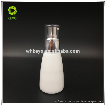 empty glass packaging essential oil bottle cone glass bottle glass lotion bottle